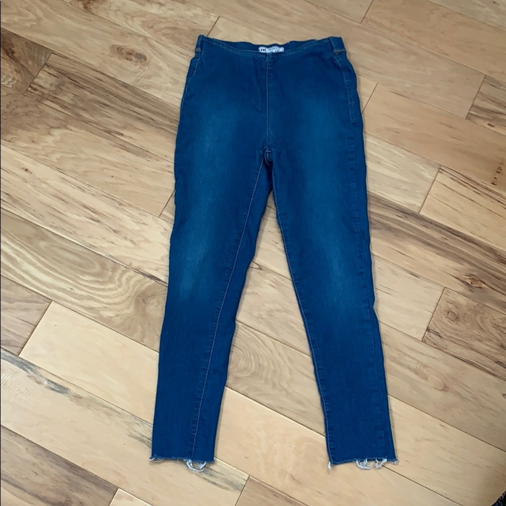 Free People Elastic waist Jeans